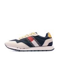 Baskets Marine Homme Tommy Hilfiger Retro Ru pas cher