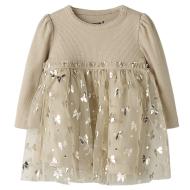 Robe Beige Fille Name it Frosally pas cher