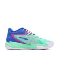 Chaussures de Basketball Blanc/Turquoise Homme Puma Dagger vue 2