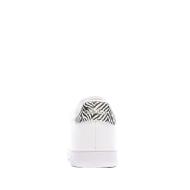 Baskets Blanches/Zèbre Fille Adidas Advantage K vue 3