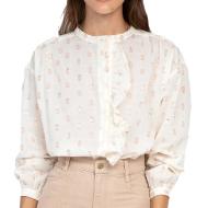 Shirt Ecru/Rose Frau An'ge Ambre günstig