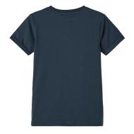 T-shirt Marine Garçon Name it Mackin Marvel vue 2