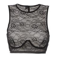 Brassière en Dentelle Noir Femme Vero Moda 10277259 pas cher