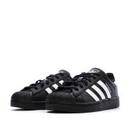 Baskets Superstar Noir/Blanc Mixte Adidas vue 6