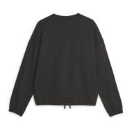 Sweat Noir Femme Puma Downtown Oversized vue 2