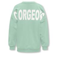 Sweat Vert Fille ONLY Georgia vue 2