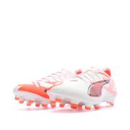 Chaussures de Football Blanc/Rouge Homme Puma Ultra 5 Pro Fg/ag vue 6