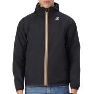 Schwarze Windjacke für Damen und Herren von K-WAY „Le vrai 4.0 Claude“