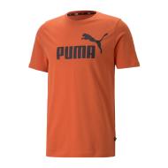 T-shirt Orange Homme Puma Essential Logo