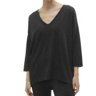 Blouse Noir Femme Vero Moda Kanva 3/4 pas cher