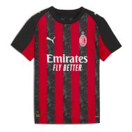 ACM Milan Maillot de Football Rouge/Noir Garçon Puma 25/26 pas cher