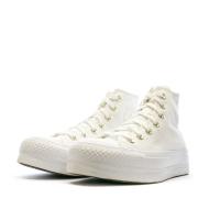 Baskets Blanches Femme Converse Platform High vue 6