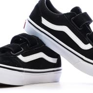 Baskets Noires/Blanches Garçon/Fille Vans Wards vue 7
