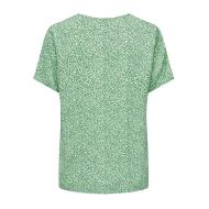 Top à fleurs Vert Femme JDY Starr vue 2