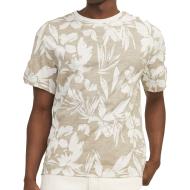 T-shirt Beige/Blanc Homme Jack & Jones Jeff