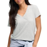 T-Shirt Gris Femme Superdry Studioss