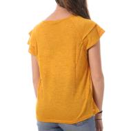 T-shirt Jaune Femme Vero Moda Lina vue 2