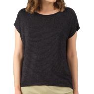 T-shirt Noir Femme Deeluxe Lina