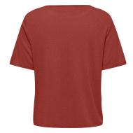 T-shirt Terracotta Femme JDY Faustina vue 2