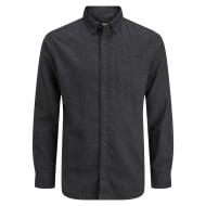 Chemise Gris Foncé Homme Jack & Jones Classic Melange pas cher