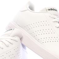 Baskets Blanches Homme Adidas Advantage Base 2.0 vue 7