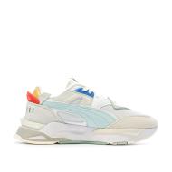 Baskets Blanches/Gris Femme Puma Mirage vue 2