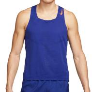 Débardeur de Sport Bleu Homme Nike Aroswft Singlet pas cher