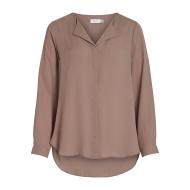 Blouse Marron Femme Vila Lucy