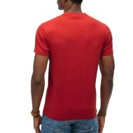 T-shirt Rouge Homme Superdry Vintage LogoR6T vue 2