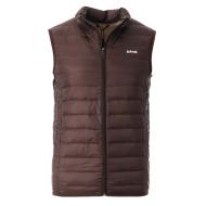 Doudoune Sans Manches Marron Homme Schott OAKLANDVRS