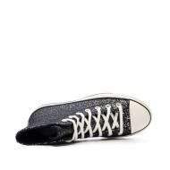 Baskets Grises Foncées Femme Converse Chuck Taylor All Star Glitter vue 5