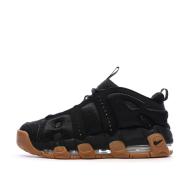Basket Noir Homme NIKE Air More Uptempo Low Gomme pas cher