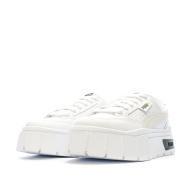 Baskets Blanche/Beige/Noir Femme Puma Mayze Stack 384363 vue 6