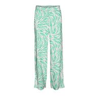Pantalon Fluide Vert/Jaune/Rose à Motifs Femme Vero Moda Easy Joy