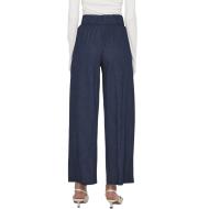 Pantalon Fluide Marine Femme JDY Geggo vue 2