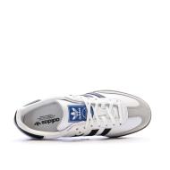 Baskets Blanches/Noires Garçon/Fille Adidas Samba vue 4