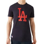 T-shirt Noir/Rouge Homme New Era Losdod pas cher