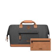 Sac de Voyage Gris/Camel Mixte Cabaia Duffle Adventurer Londres pas cher