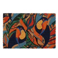Tapis Extérieur Imprimé Multicolore Luance 60x40cmToucan pas cher