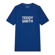 T-shirt Bleu Marine Garçon Teddy Smith Ticlass3 Mc pas cher