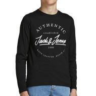 T-shirt Noir Garçon Jack and Jones Arthur pas cher