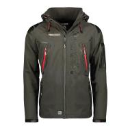 Blouson Gris/Vert Homme Geographical Norway Techno pas cher