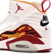 Baskets Blanches/Rouges Homme Nike Jordan Jumpman Mvp vue 7