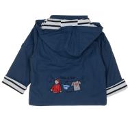 Parka ciré Bleu Foncé Fille Win's Junior vue 2