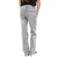 Jean Droit Gris Femme Jennyfer DRAIGE vue 2
