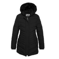 Parka Longue Noir Femme Schott GARDENAW vue 4