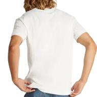 T-Shirt Ecru Homme Calvin Klein Jeans Label Phantom vue 2
