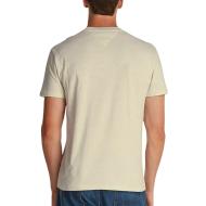 T-Shirt Écru Homme Tommy Hilfiger Reg Linear vue 2