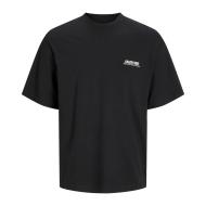 T-Shirt Noir Garçon Jack & Jones Roxbury