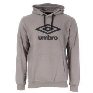 Sweat à Capuche Gris Homme Umbro Bas Net pas cher